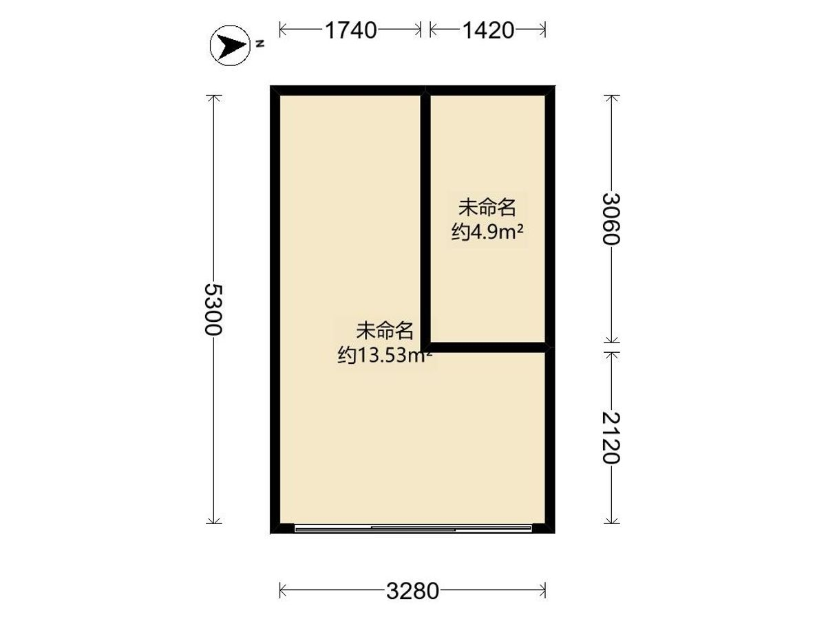鸿润花园户型图