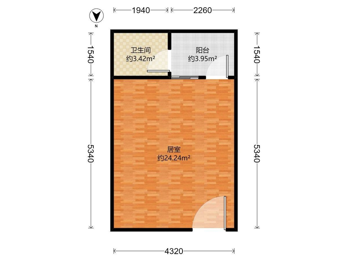 白水井大街户型图