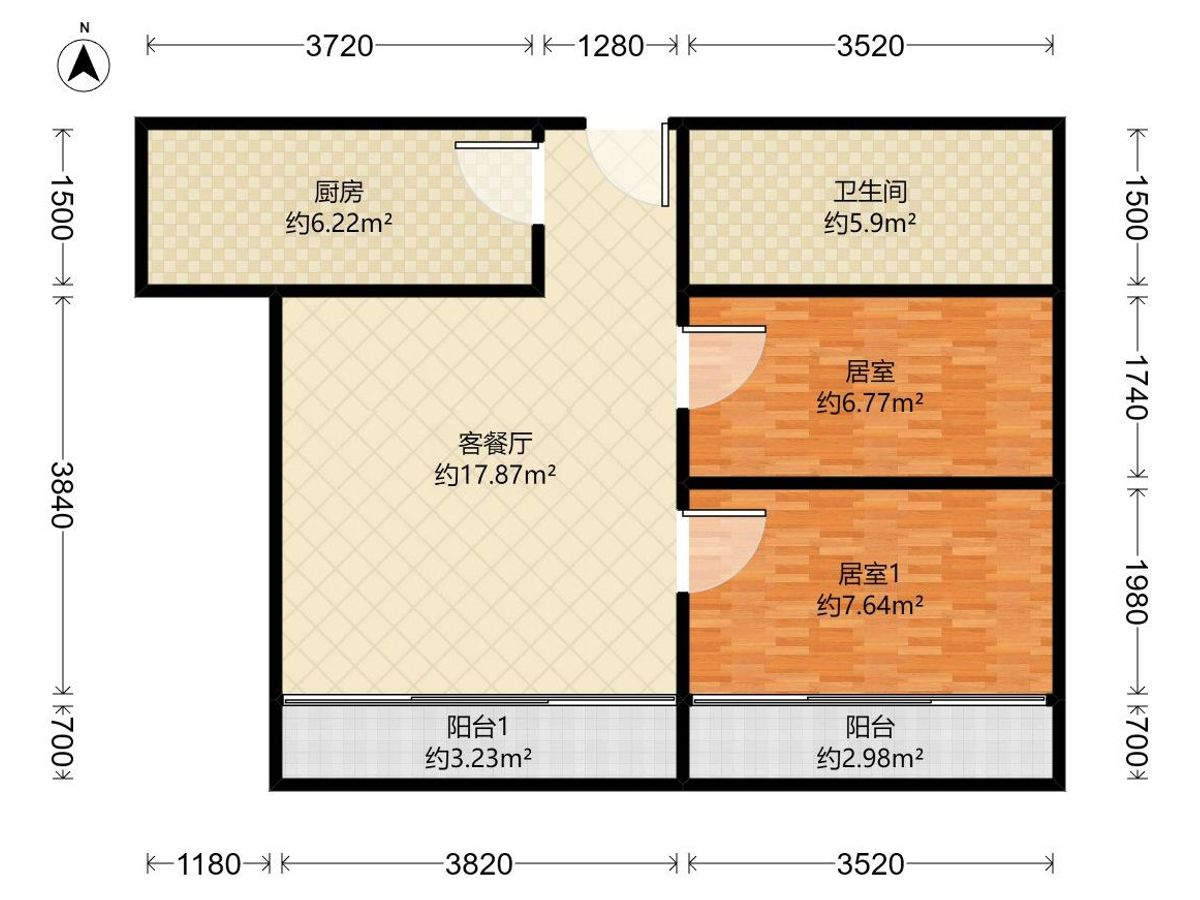 科裕新村户型图