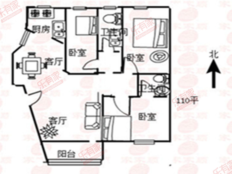 新中苑户型图