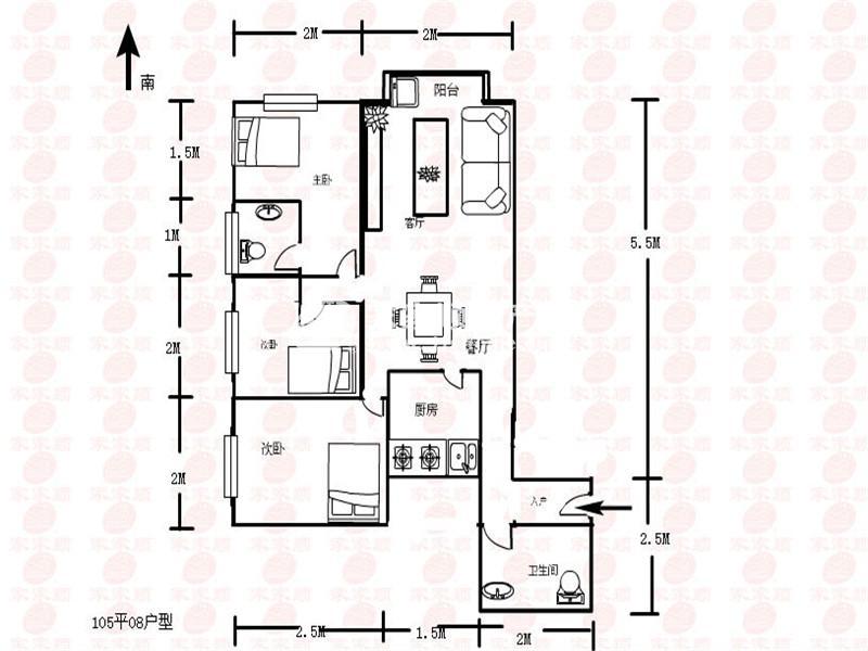 上城名邸户型图