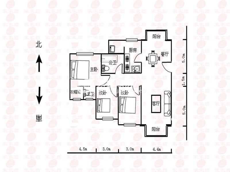 和兴花园三期户型图