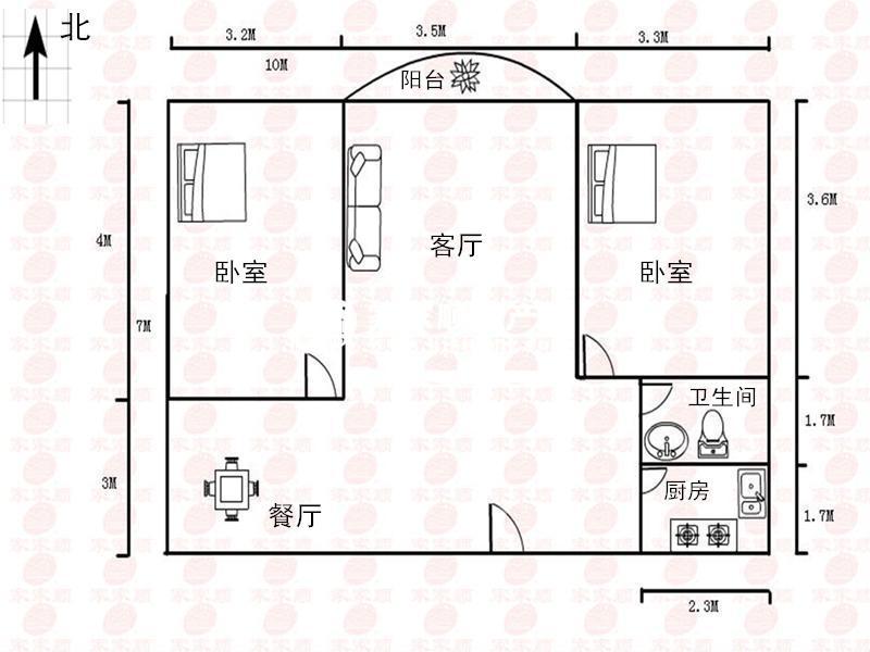 大信大厦户型图