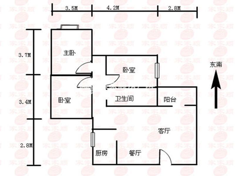 福临苑户型图