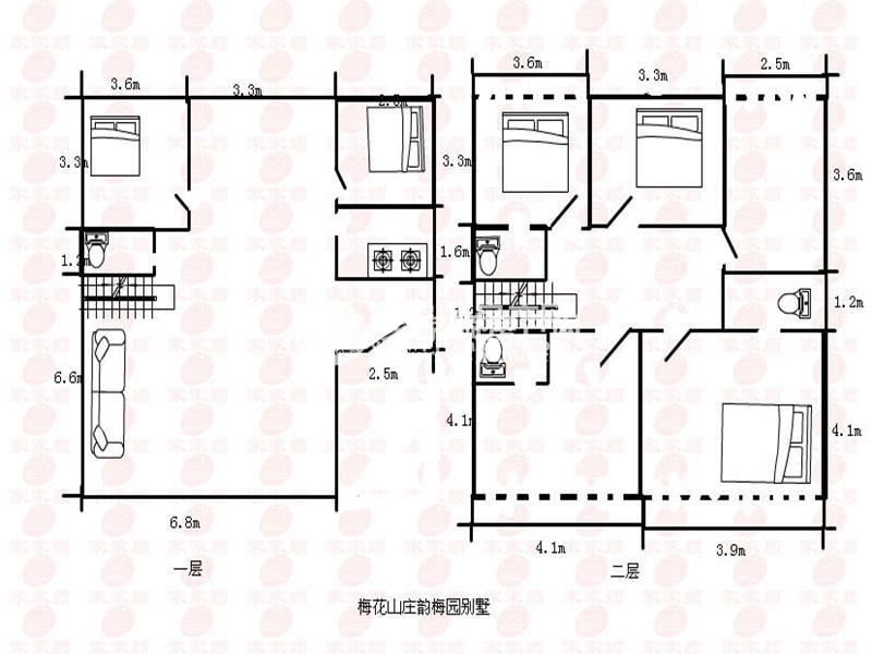 梅花山庄户型图