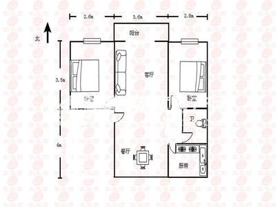 龙都花园户型图