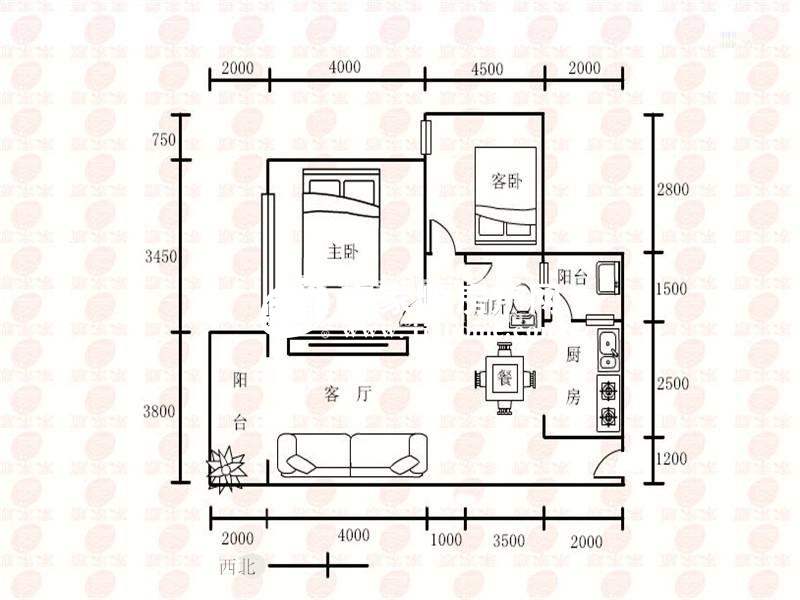 东港湾户型图