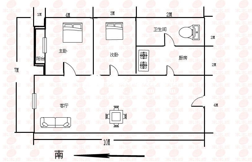 翠珠小区户型图