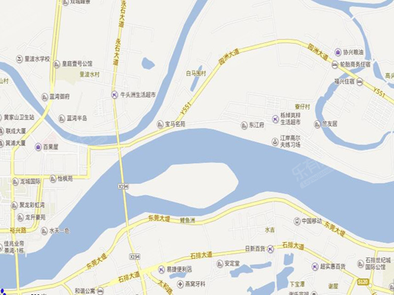 明丰东江府地理位置
