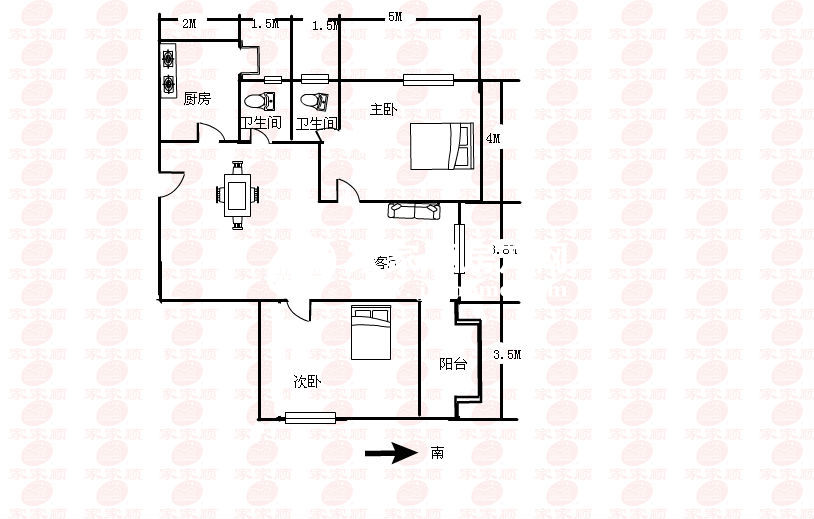 豪雅街户型图
