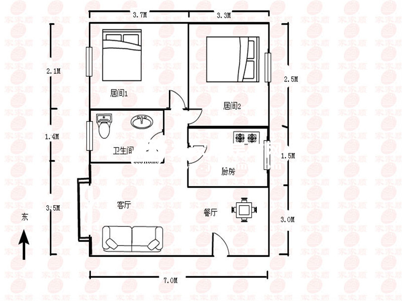 骏景楼户型图