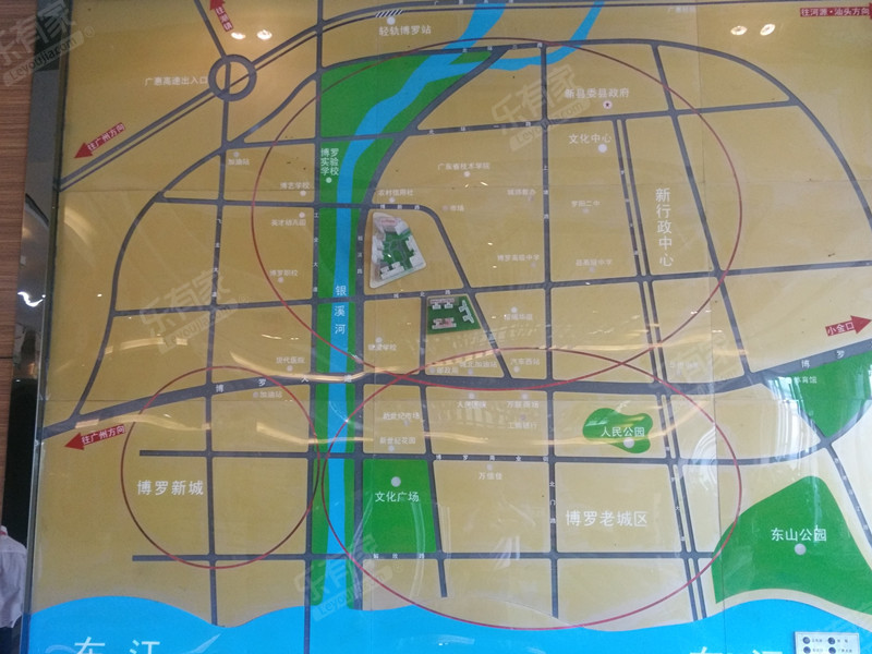 新时代花园二期区域配套图