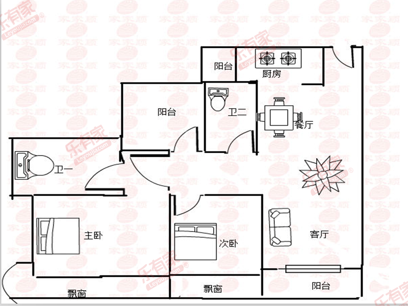 2栋03、04户型