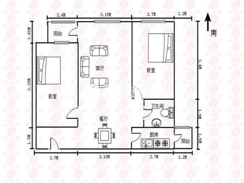 金茂·精英现代城户型图