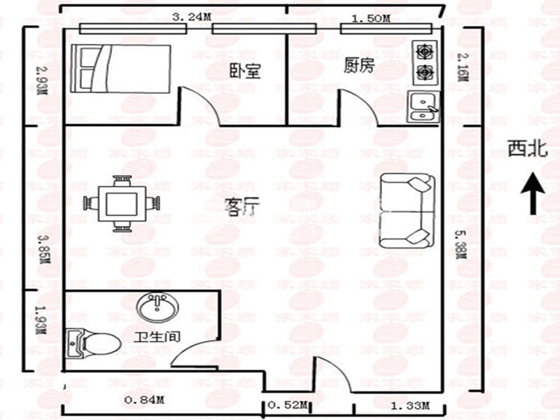 深业U中心户型图
