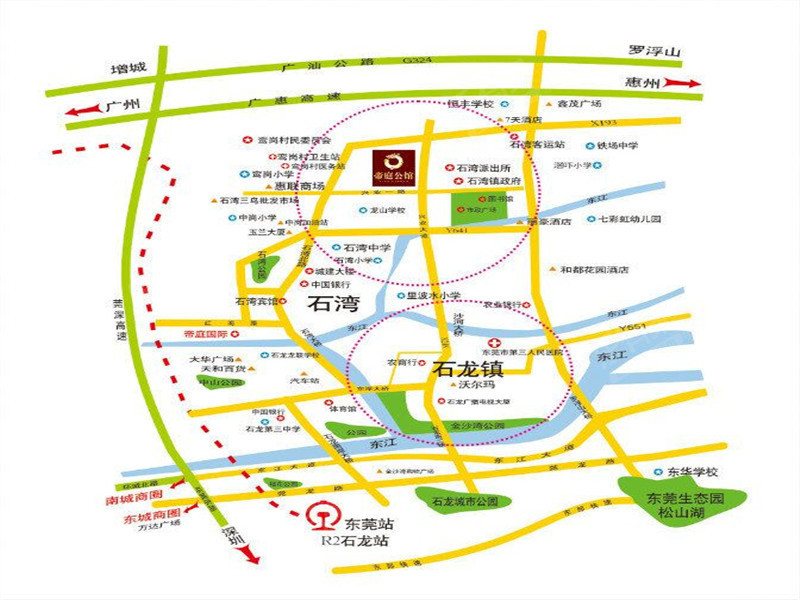 帝庭公馆位置图