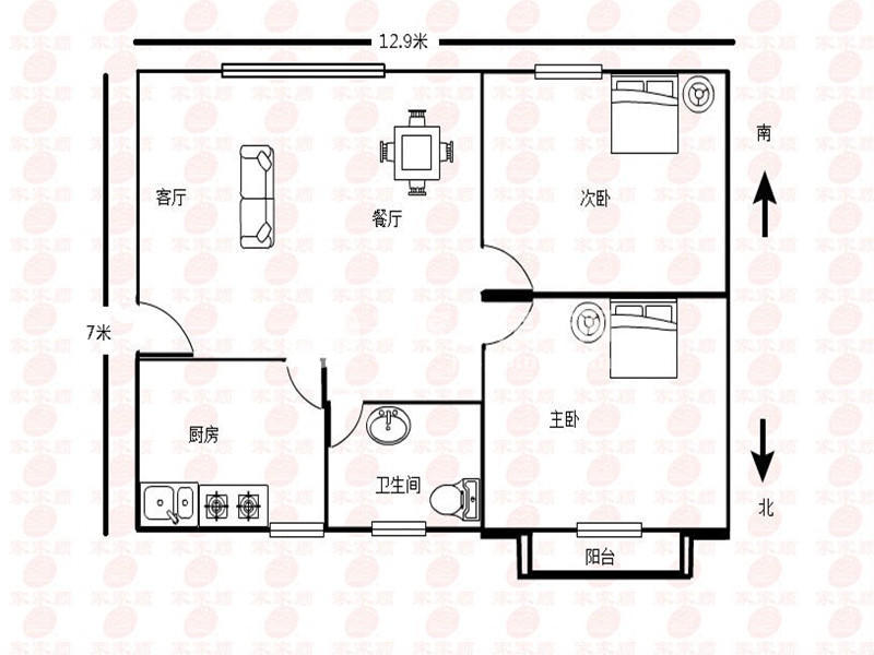 怡园小区户型图