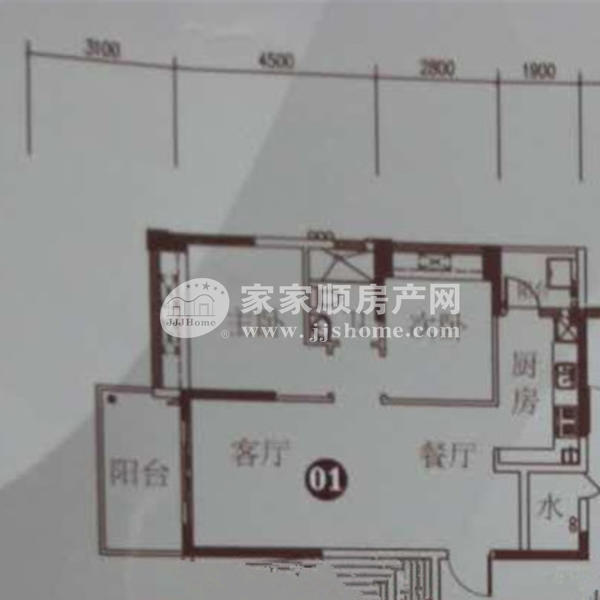 经济两房77㎡/01户型