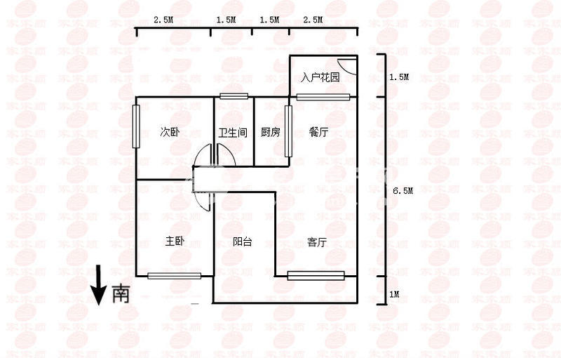 双城国际北区户型图