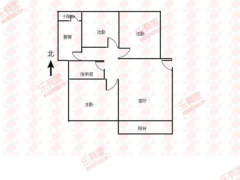 动物园职工住宅户型图