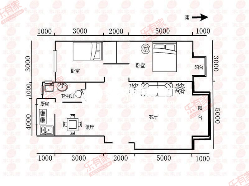 华新村户型图