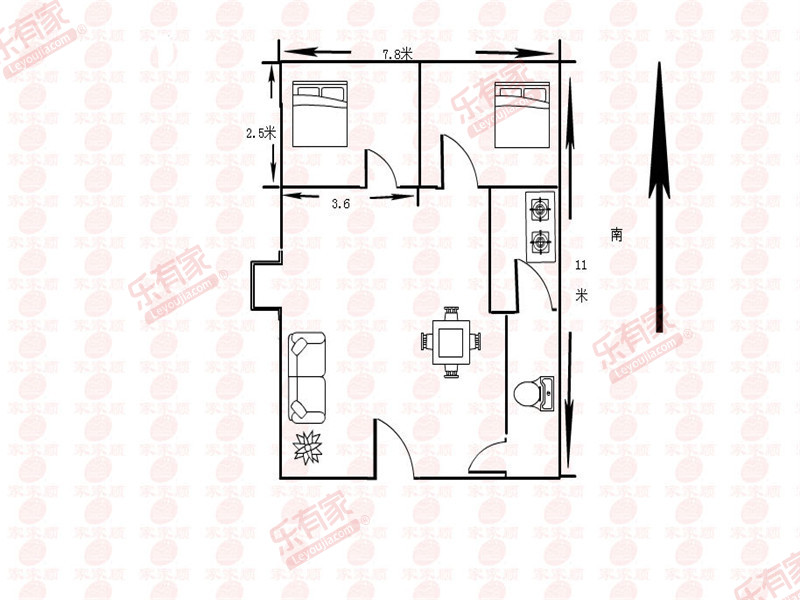 益田村益荣居户型图