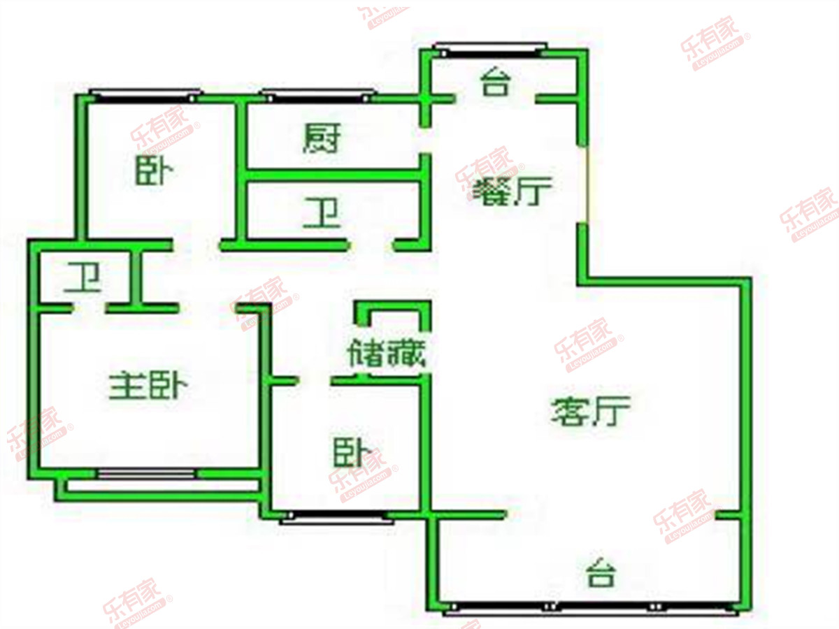 杏林花园 3房2厅1卫 108㎡-珠海杏林花园租房