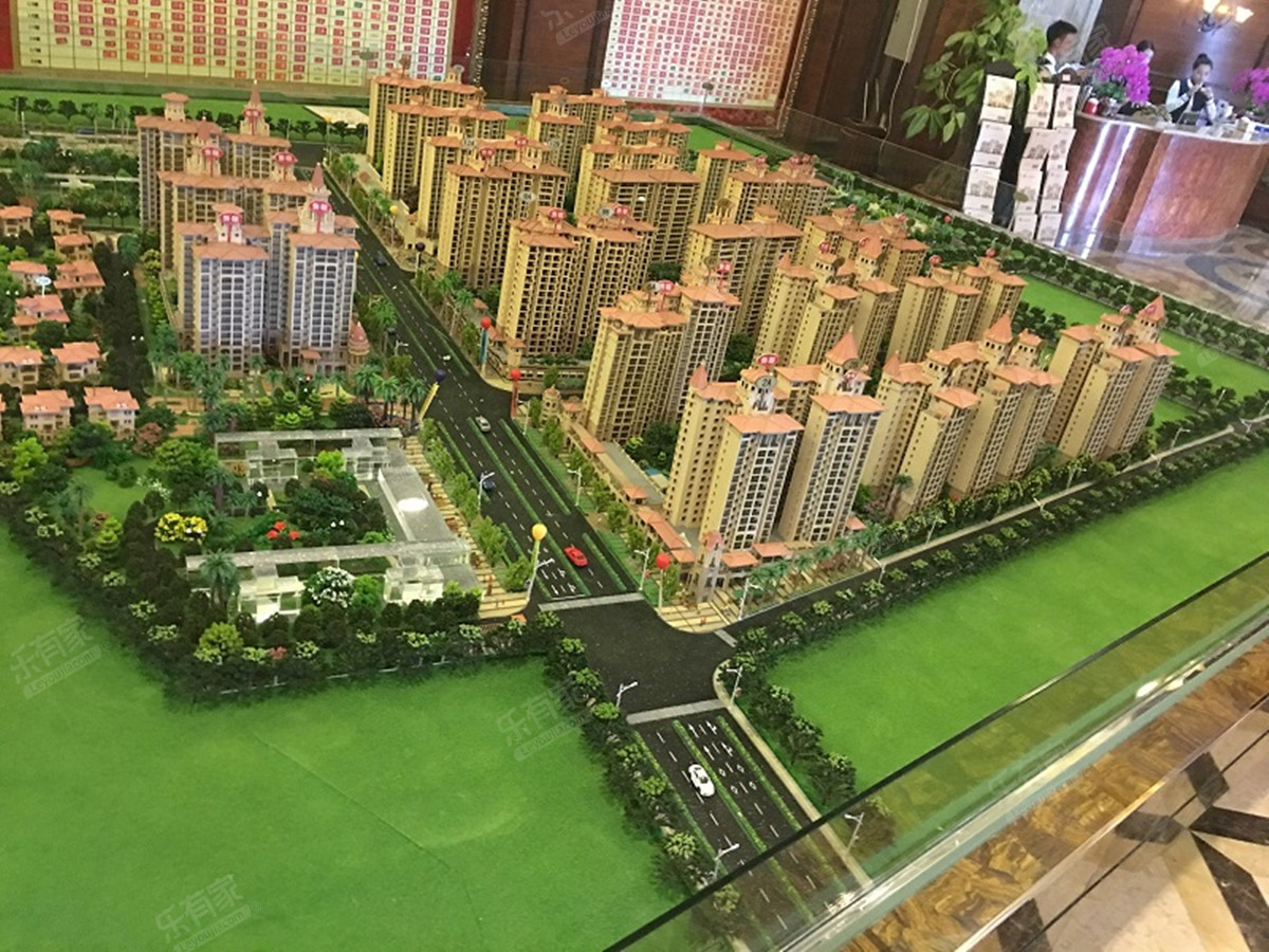 华辉新都沙盘图1