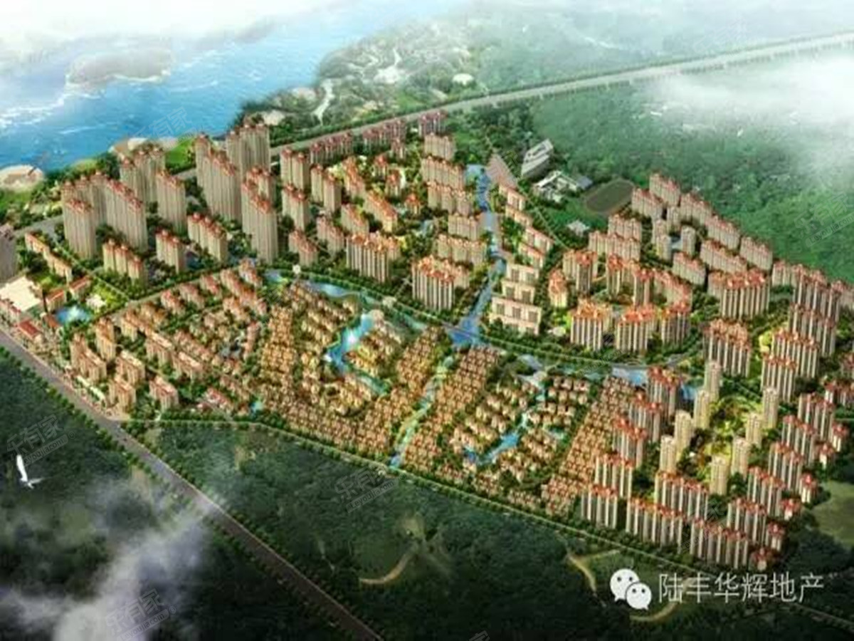 华辉滨江花城效果图1
