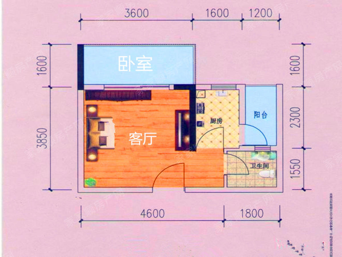 府河名居户型图