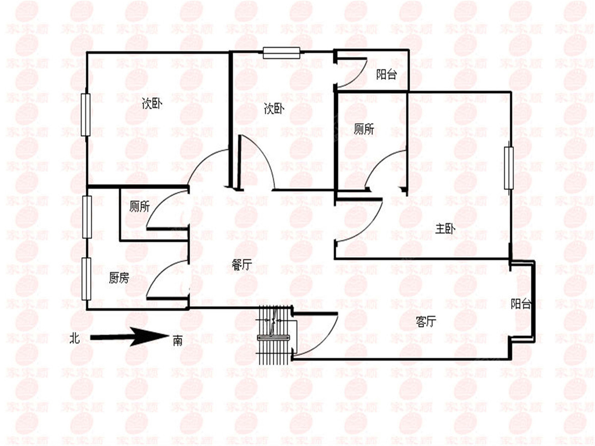 东明花园户型图