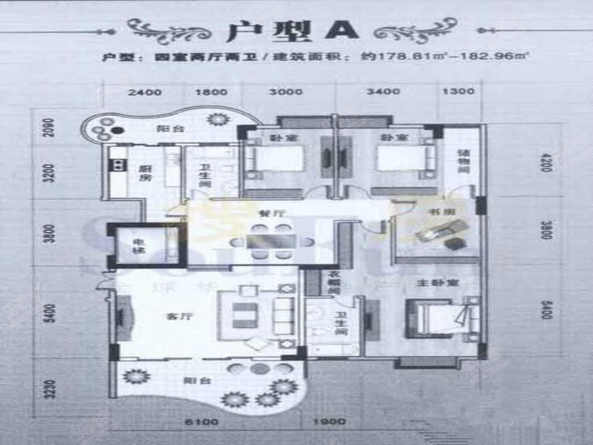 银星花园户型图