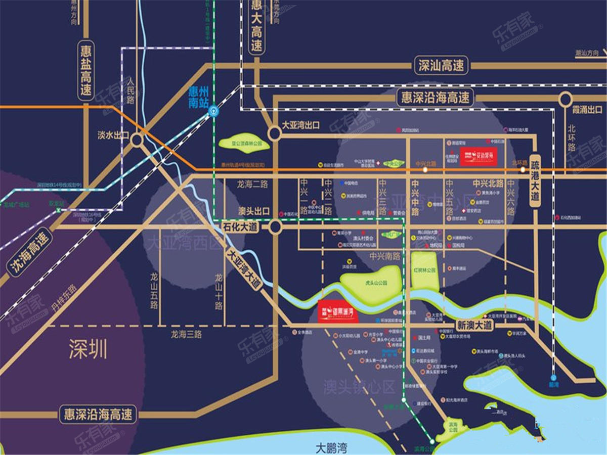 御景澜湾位置图