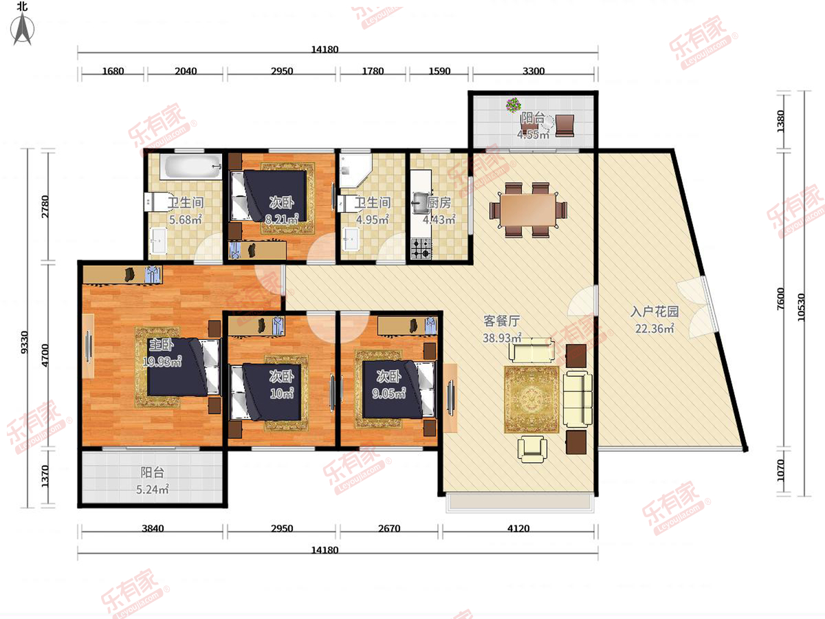 香山美树苑户型图