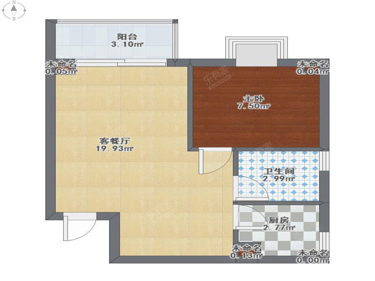秋谷阳光里户型图