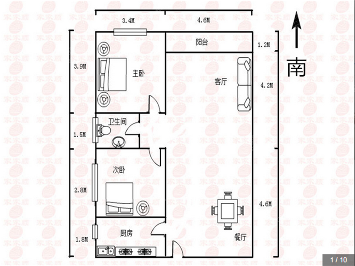 香缤豪庭博学公馆户型图