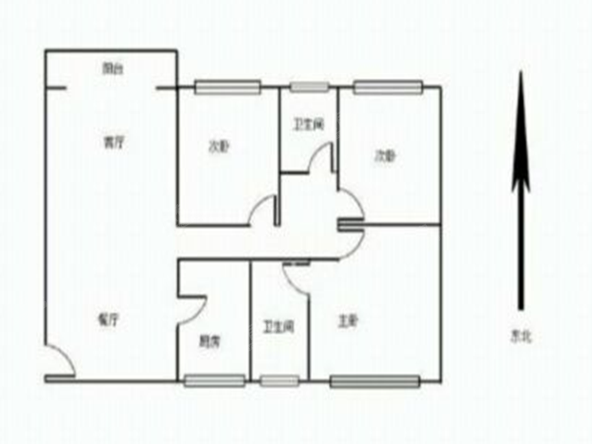 鸿基综合楼户型图