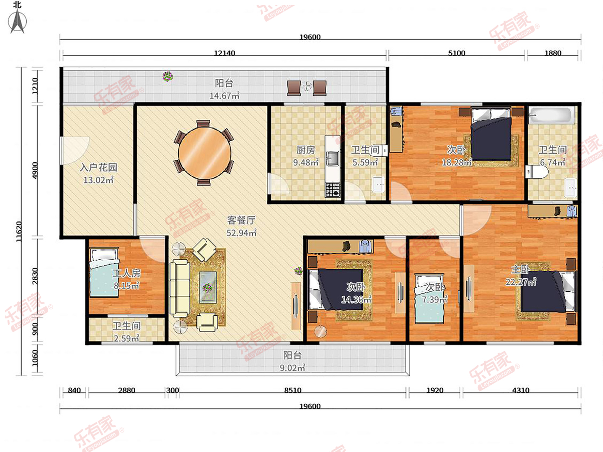 淘金山湖景花园一期户型图