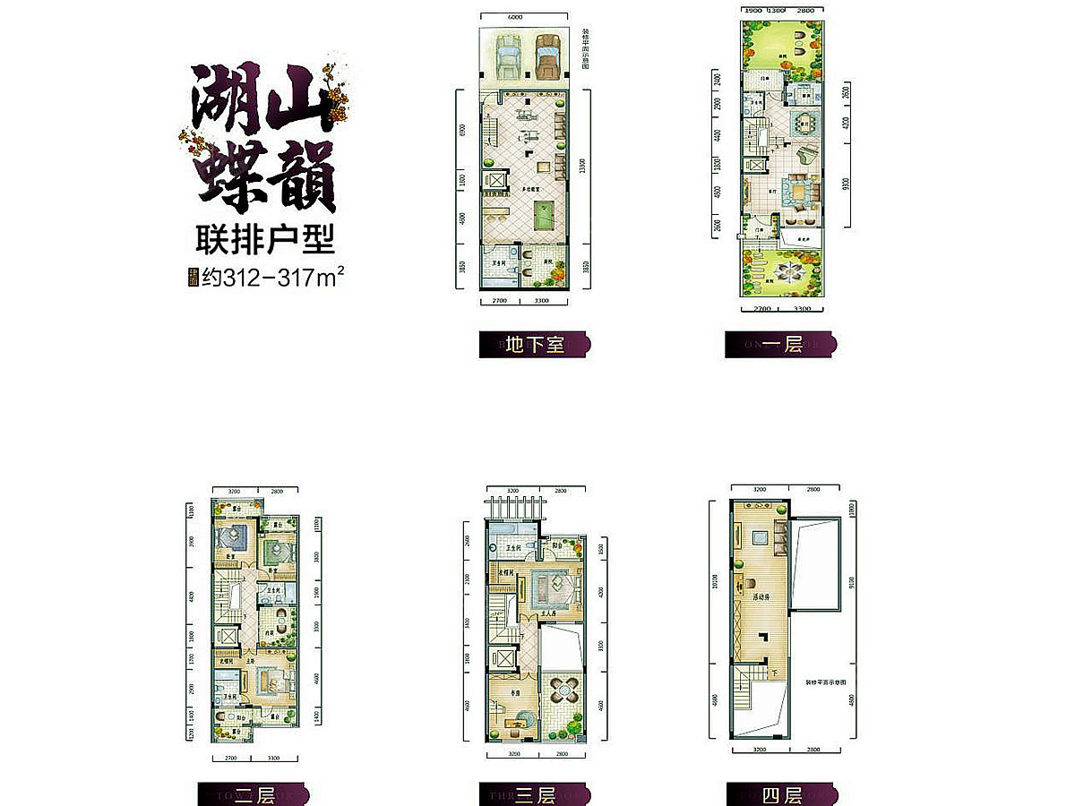 联排B