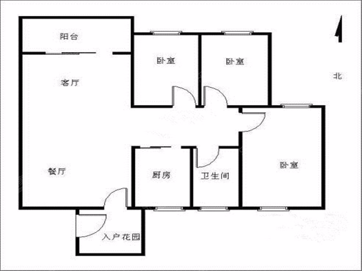 翠华绿茵苑 2房2厅1卫 83㎡-东莞翠华绿茵苑二手房