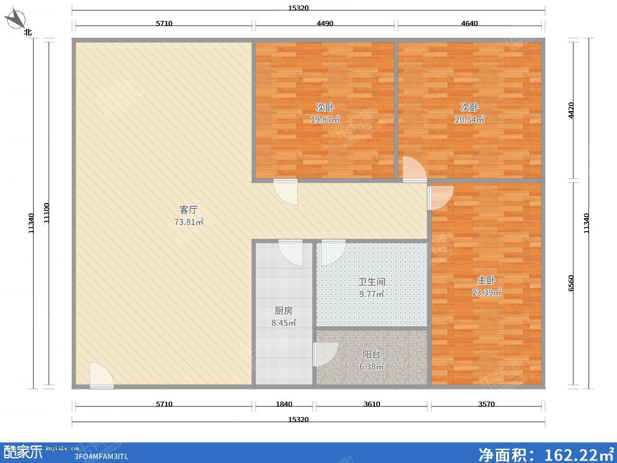 华盛君荟名庭户型图