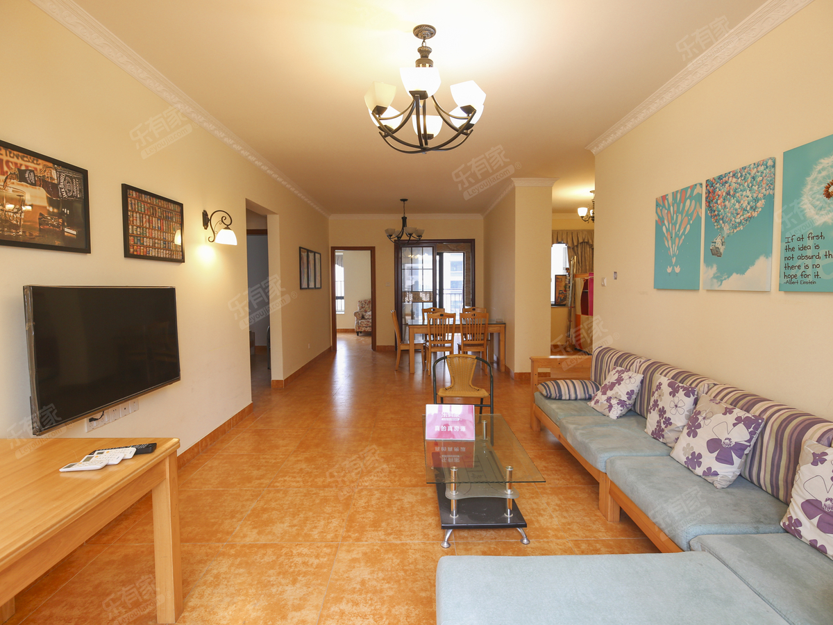 业主诚心出售，看房方便，南北对流户型。-中山远洋城天祺花园二手房