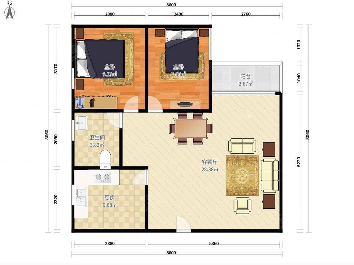 海伴雅居户型图