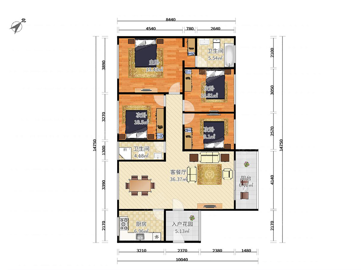 京基御景印象二期户型图