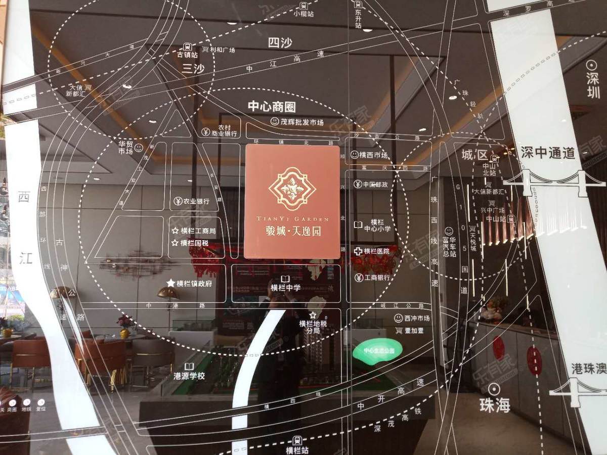 建城天逸园配套图