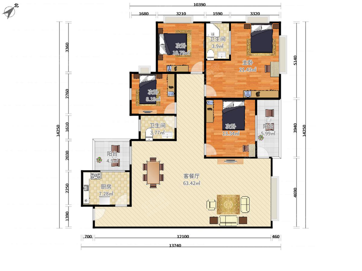 阳光带海滨城户型图