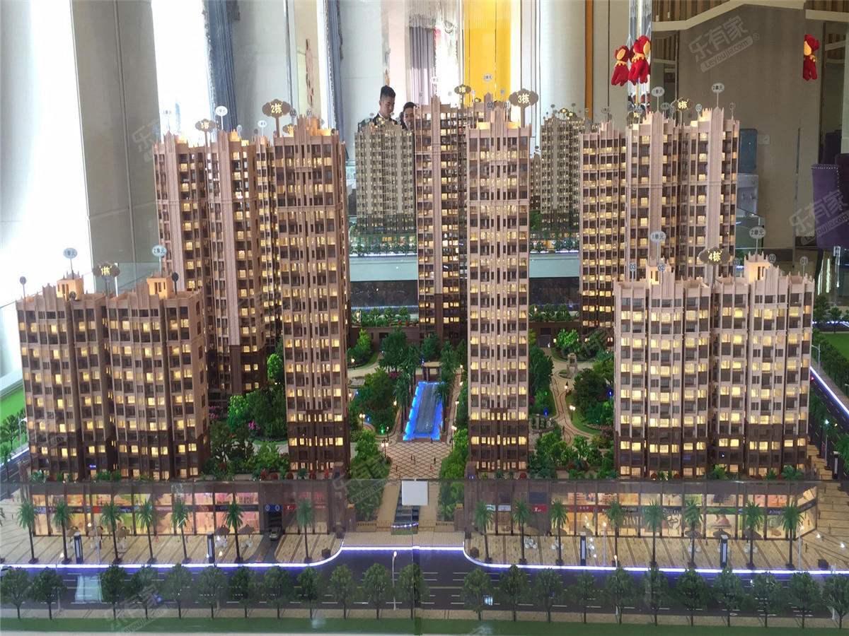 锦绣一品花园沙盘外景
