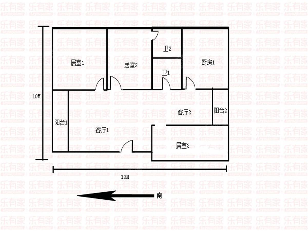 华光小区户型图