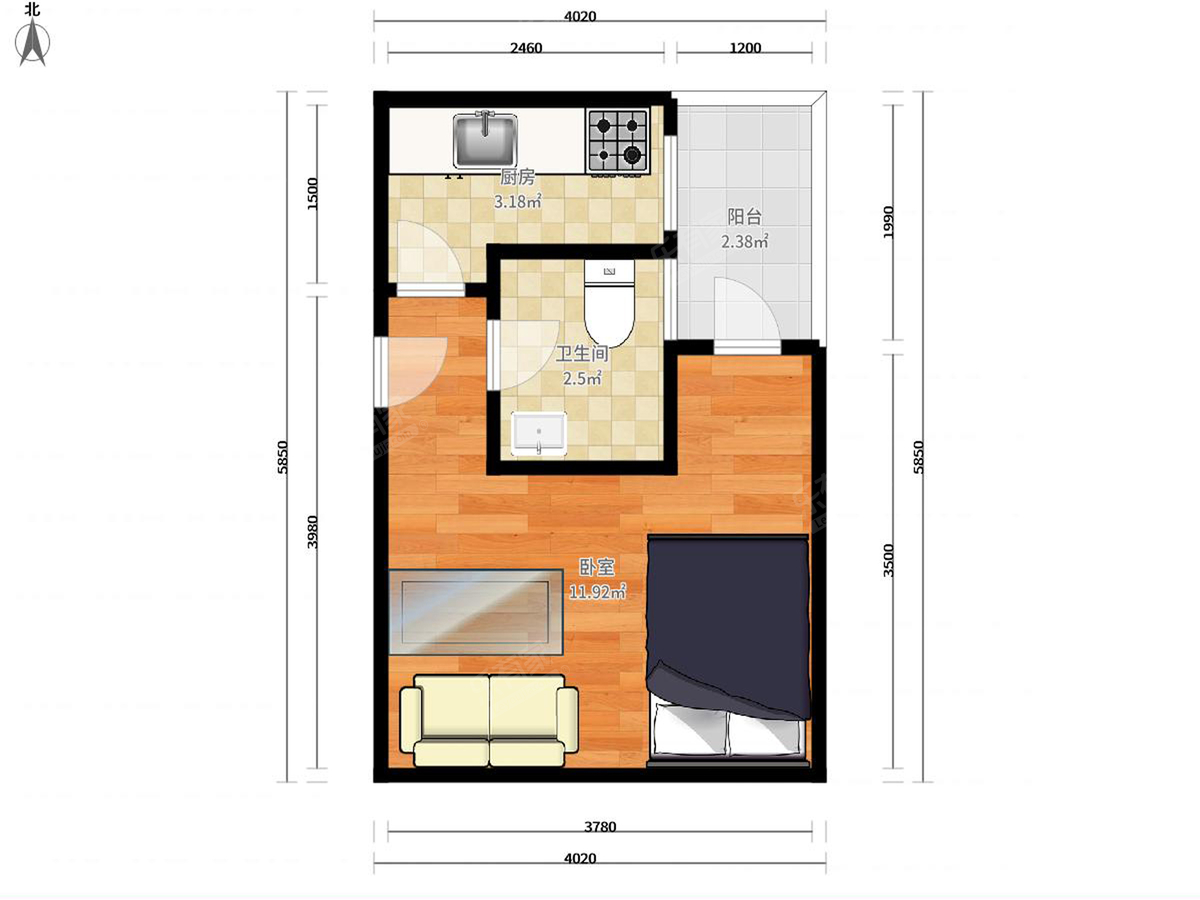 TCL雅馨居户型图