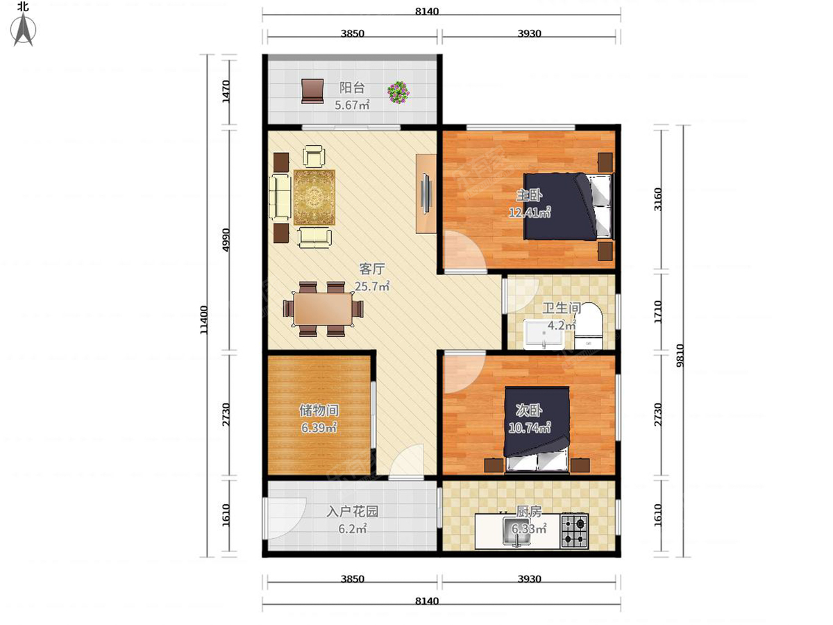 长洲新居路户型图